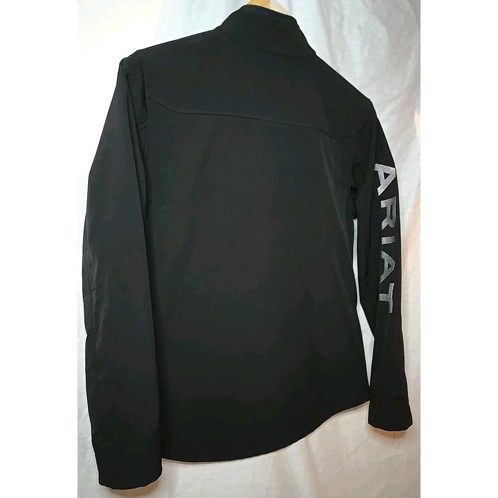 Ariat Women's Team Softshell Jacket, Sz Medium, Black Ariat Tek - Picture 6 of 11